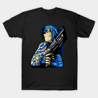 blue hairs mafia T-Shirt